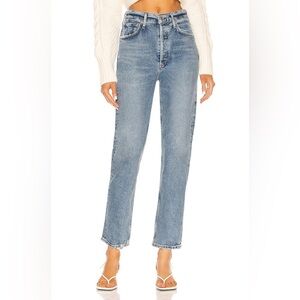 Citizens of Humanity Sabine High Rise Straight Leg Jeans // Dresden